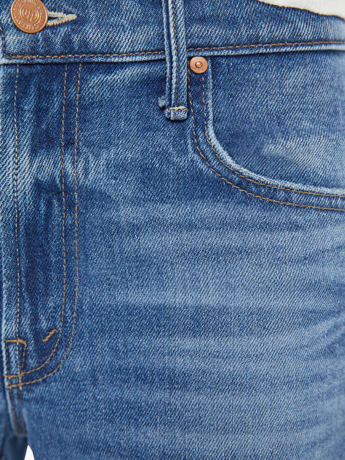 Mother Denim The Mid Rise Maven Ankle All Your Eggs In One Basket