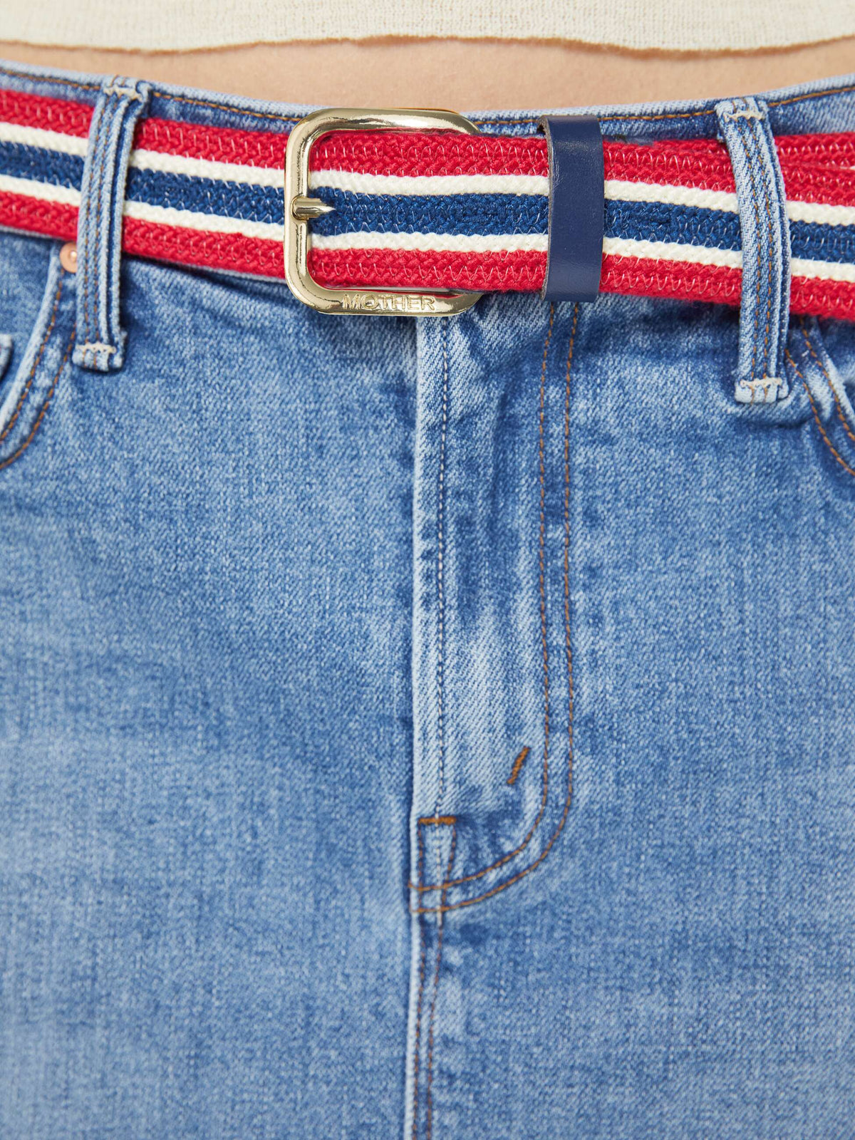 Mother Denim The Good Game Navy