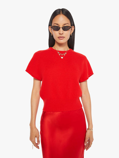 Mother Denim SABLYN Grace Skirt SCARLET