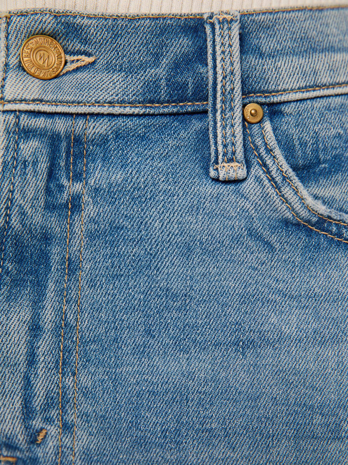 Mother Denim The Tomcat Matinee Short Glow Up