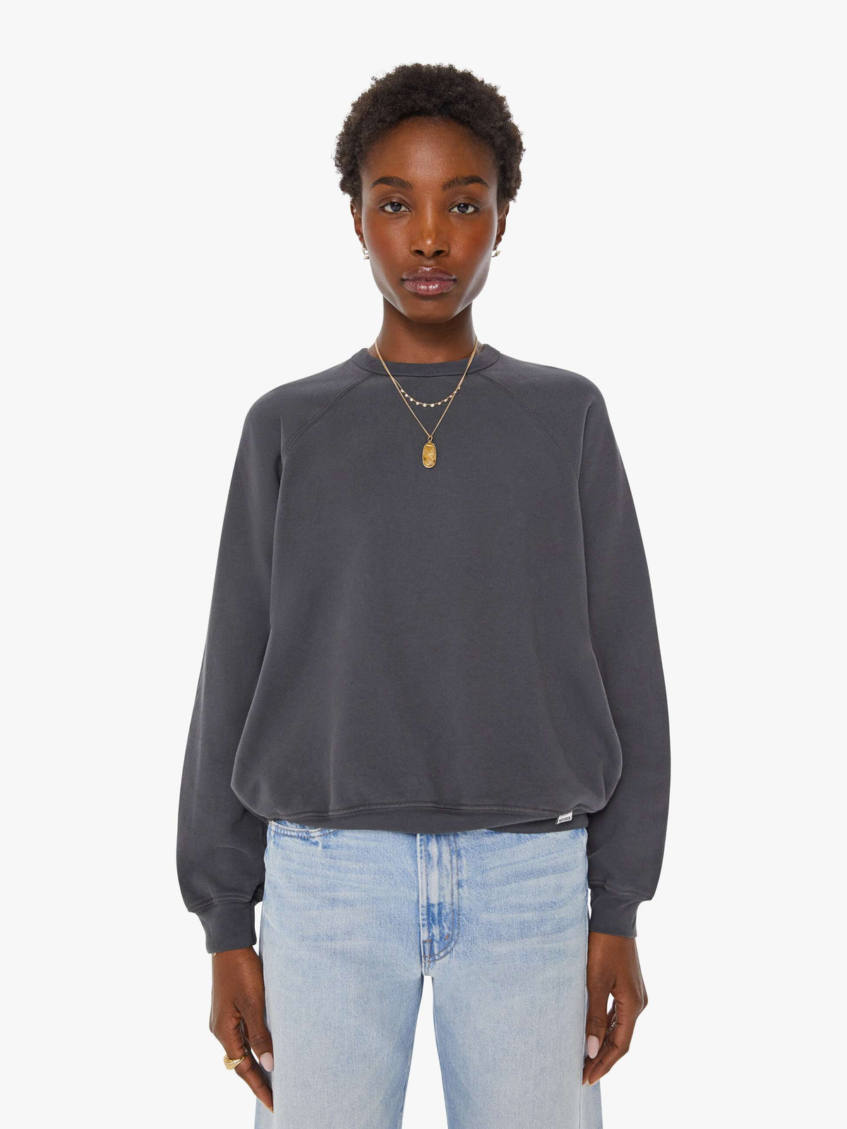 Mother Denim The Biggie Concert Black
