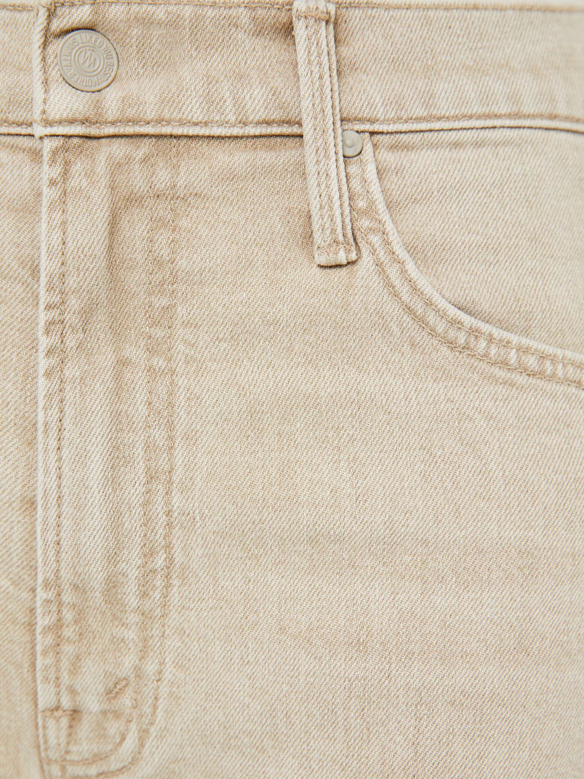 Mother Denim The Dodger Sneak Caramel