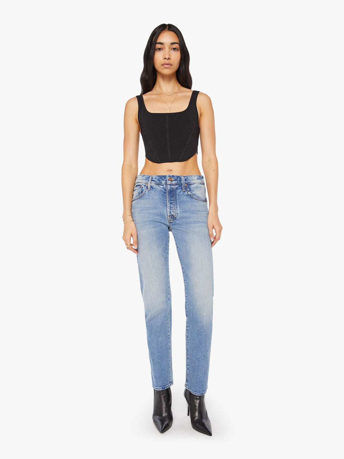 Mother Denim The Mid Rise Hiker Hover Fight For Your Right