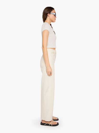 Mother Denim The Half-Pipe White (Natural)