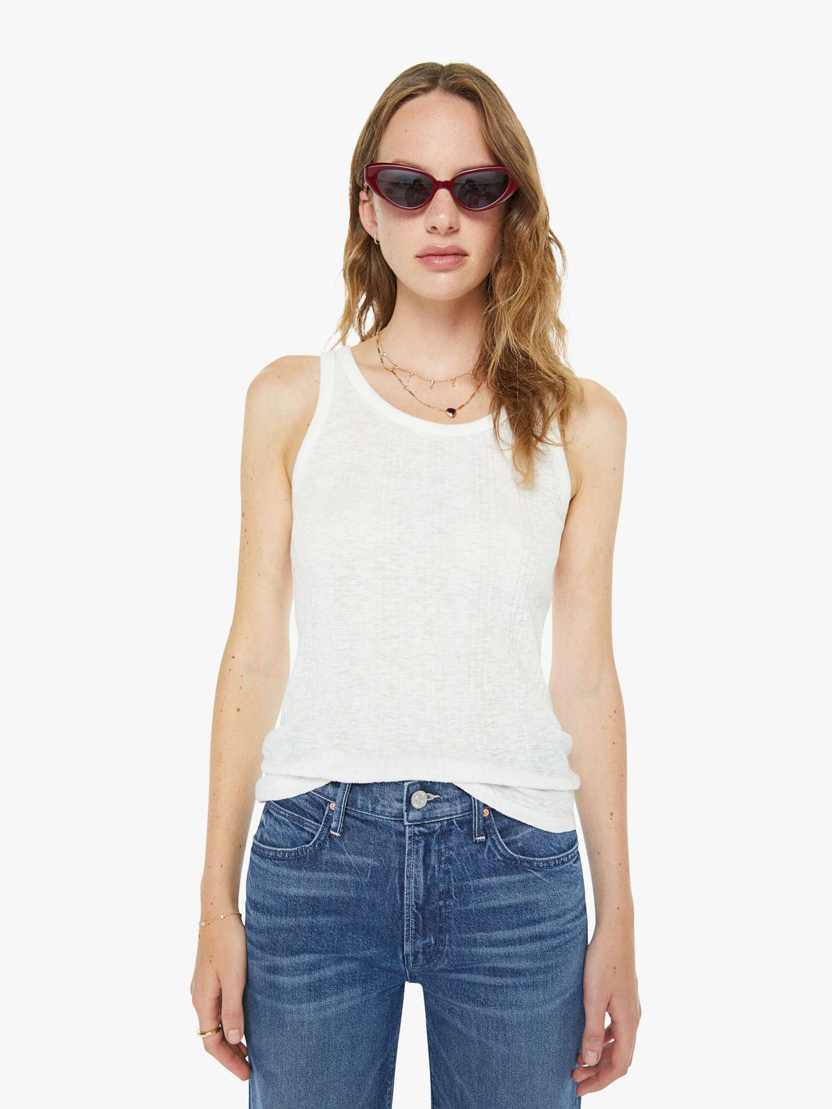 Mother Denim The Lasso Sneak Twist Of Fate