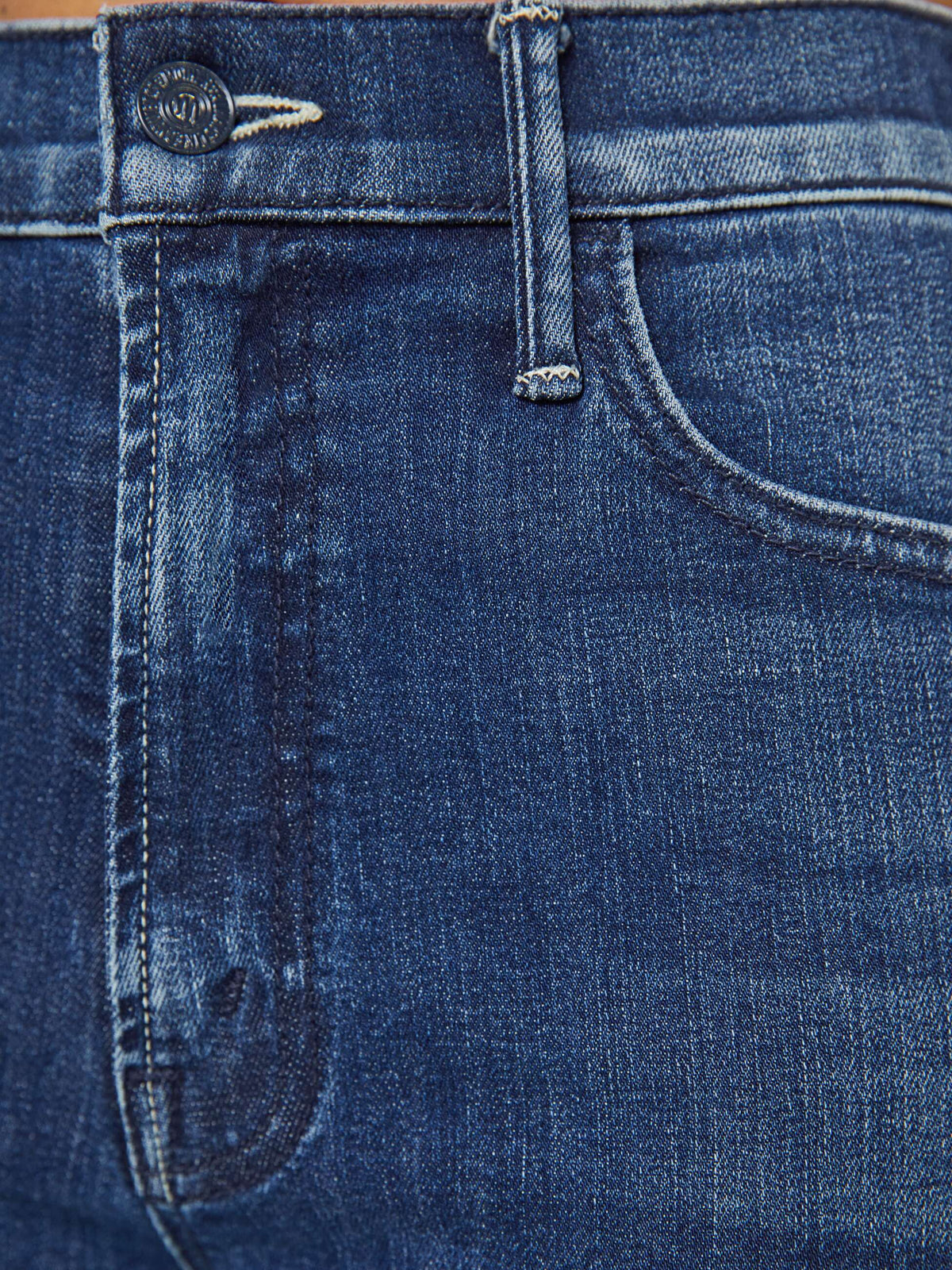 Mother Denim PETITES The Lil Hustler Ankle Blue (Dark)