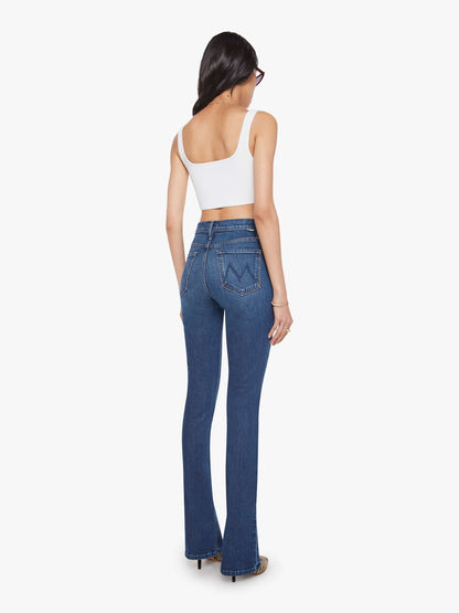 Mother Denim High Waisted Runaway Blue (Navy)