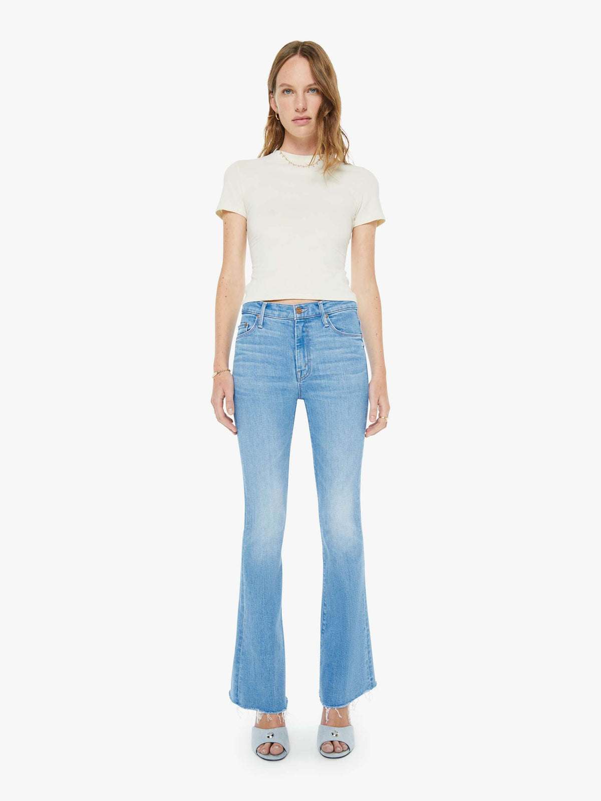 Mother Denim The Weekender Fray Satisfy Your Cravings
