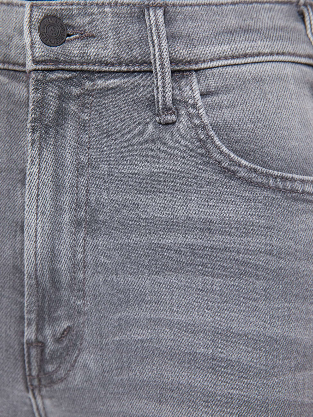 Mother Denim The Hustler Ankle Grey