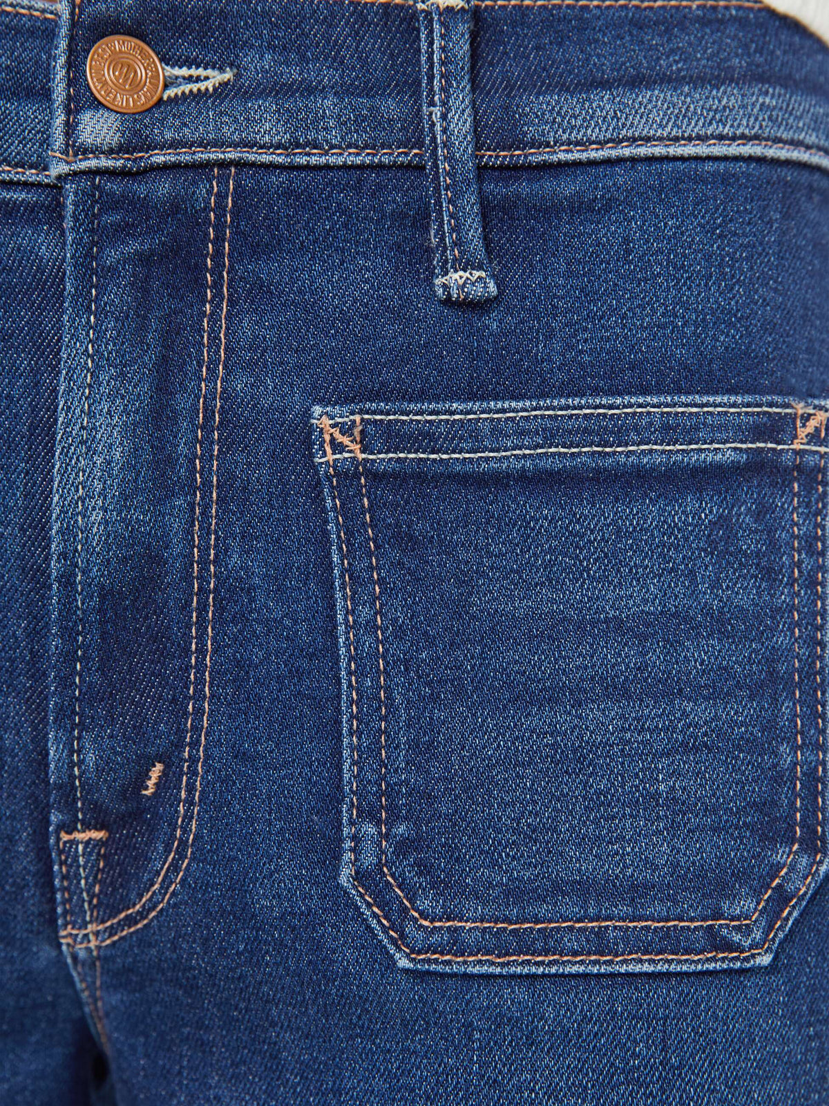 Mother Denim The Patch Pocket Mid Rise Maven Ankle Cocktail Hour