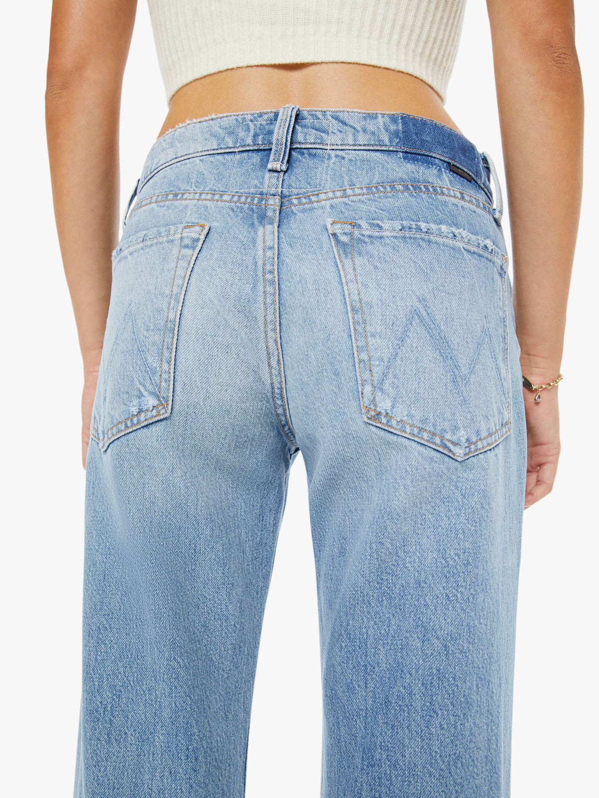 Mother Denim The Bookie Nerdy FAFO
