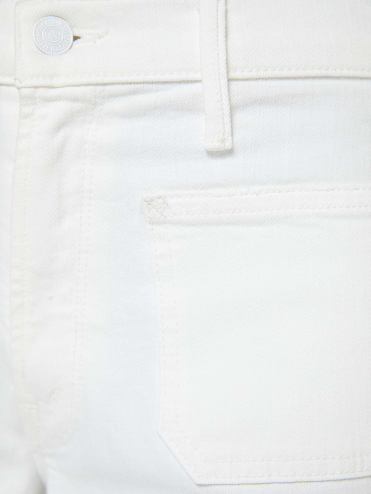 Mother Denim The Patch Pocket Mid Rise Maven Ankle Totally Innocent