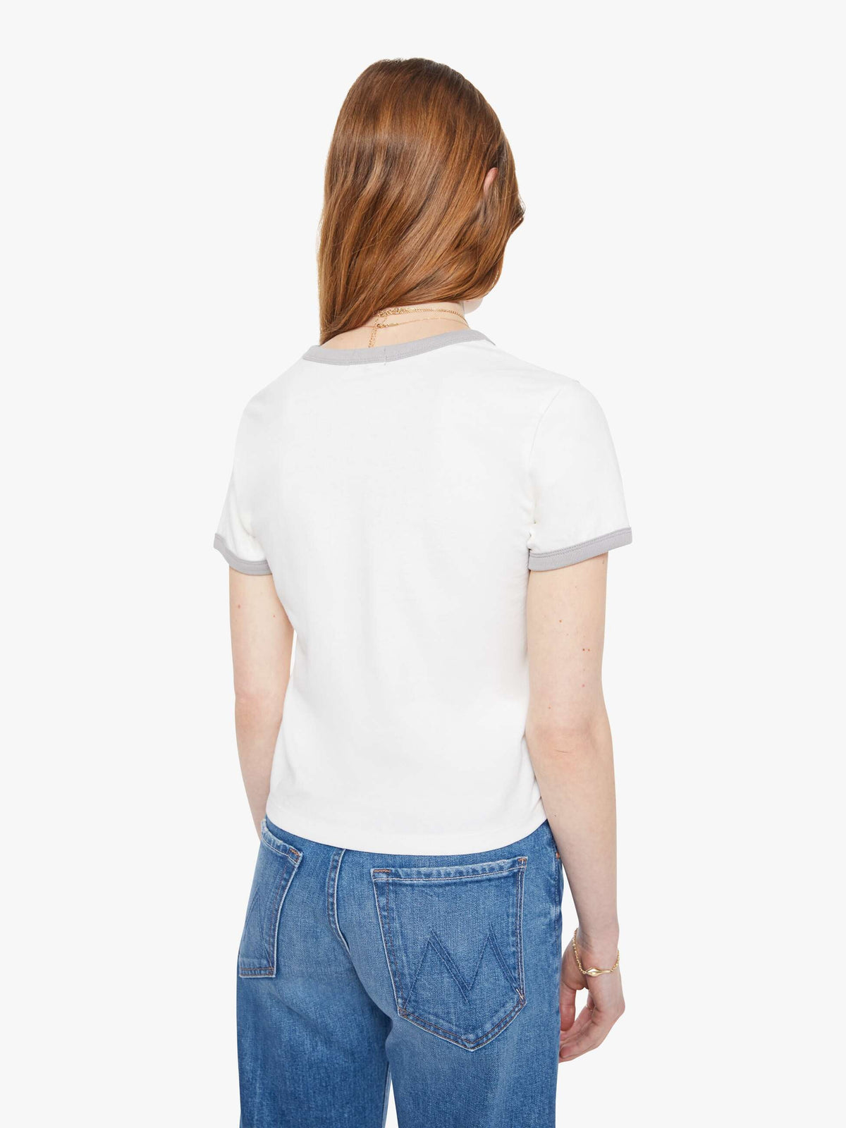 Mother Denim The Mid Rise Lasso Sneak Blue (Medium)