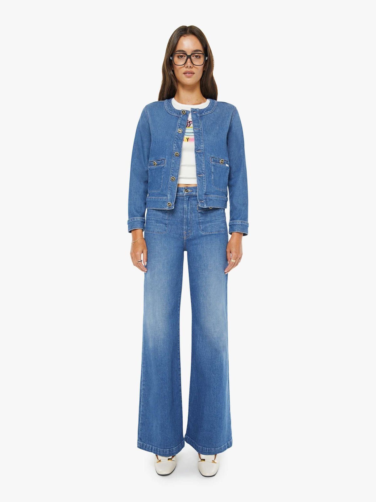 Mother Denim The Stashed Hustler Roller Sneak Whisk Me Away