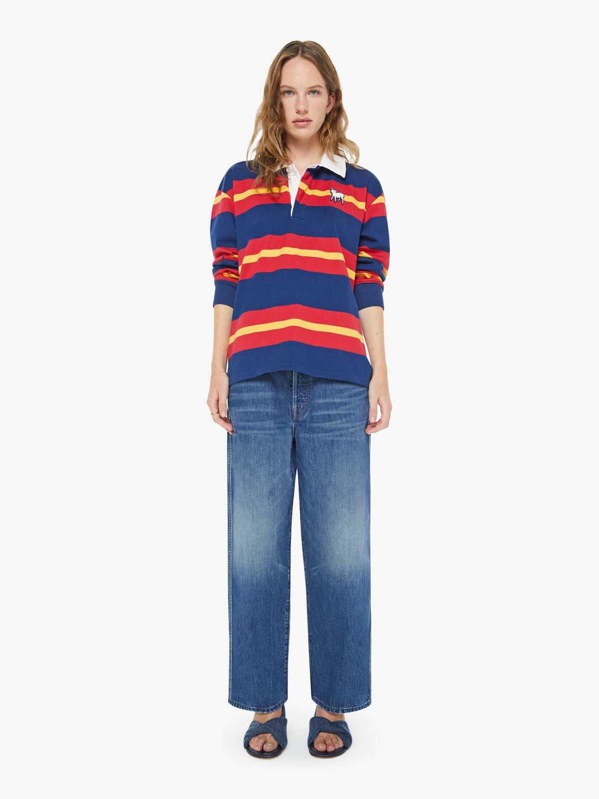 Mother Denim PETITES The Lil Rerun Zip Sneak Field Of Flowers