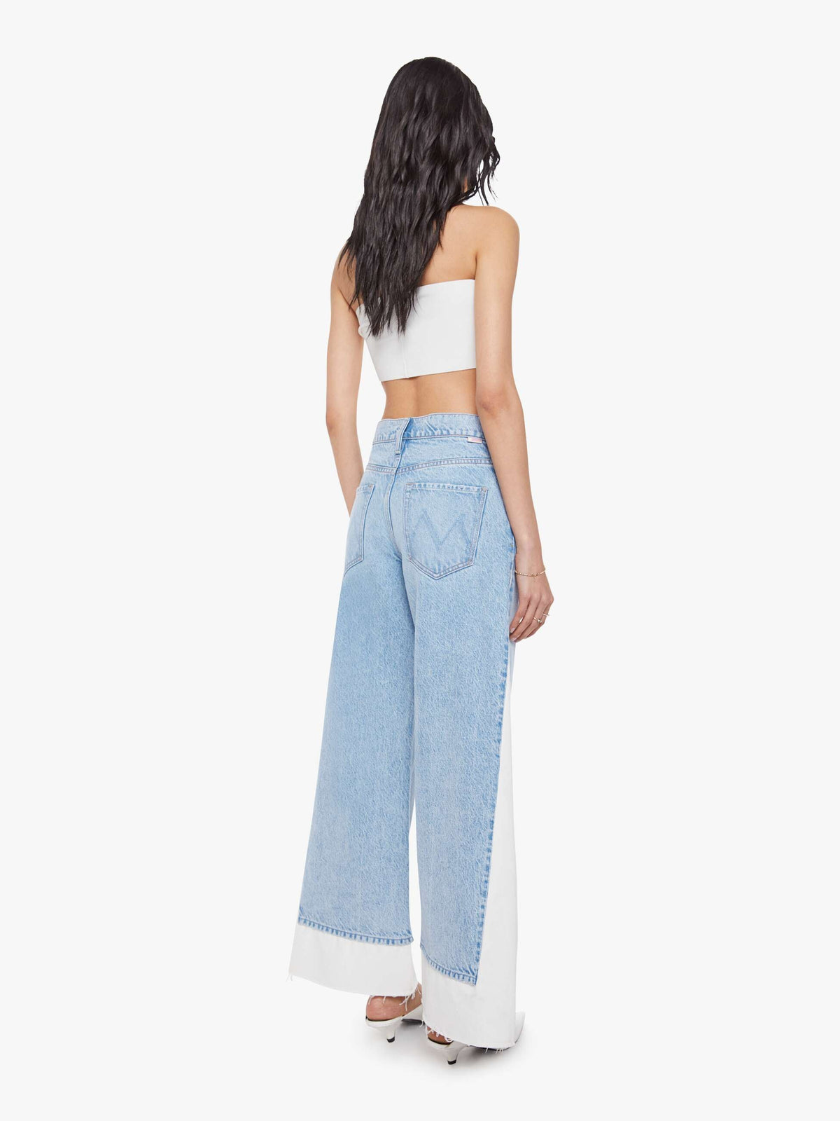 Mother Denim SNACKS! The Nacho Double Dip Nerdy Fray Deep Fried