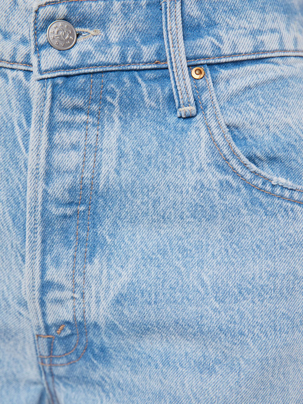 Mother Denim SNACKS! The Nacho Double Dip Nerdy Fray Deep Fried