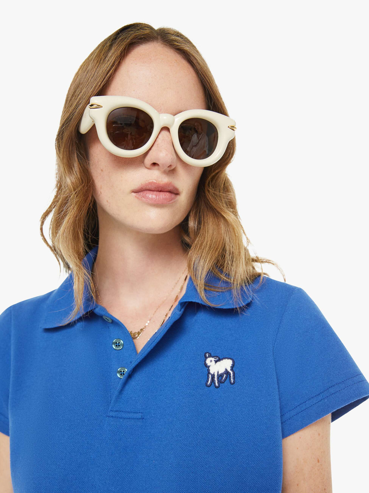 Mother Denim The Hustler Roller Patch Pocket Sneak Rose Bowl