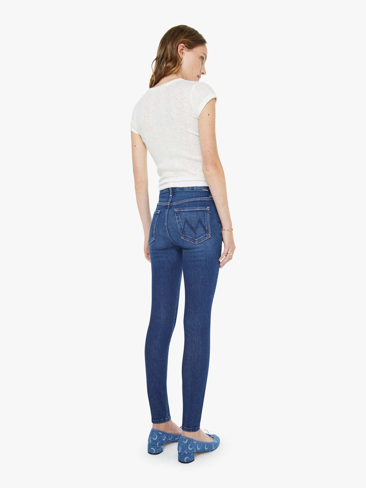 Mother Denim High Waisted Looker Cocktail Hour