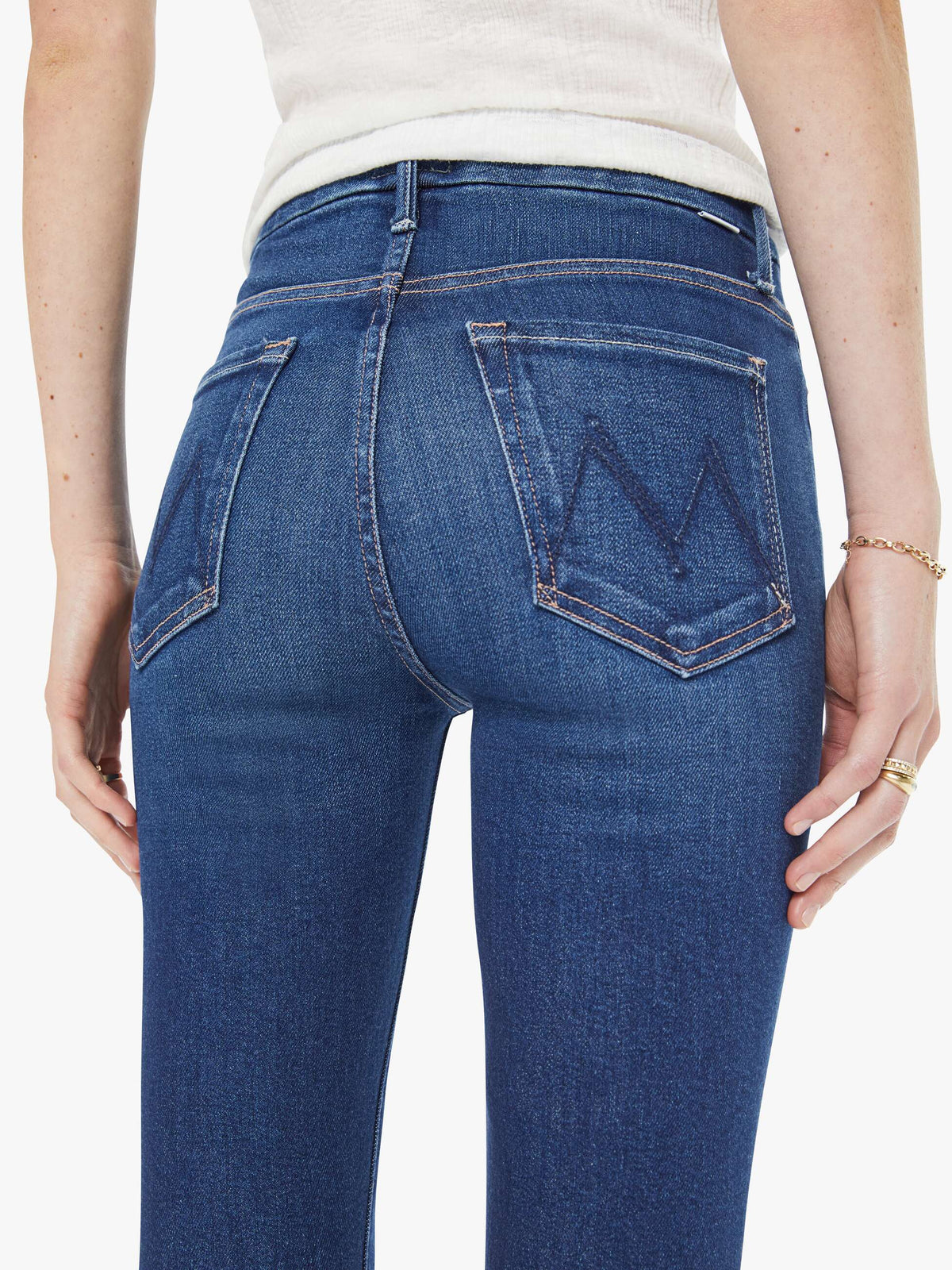 Mother Denim High Waisted Looker Cocktail Hour