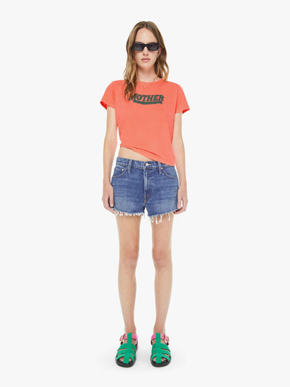 Mother Denim The Dodger Short Short Fray Green Thumb