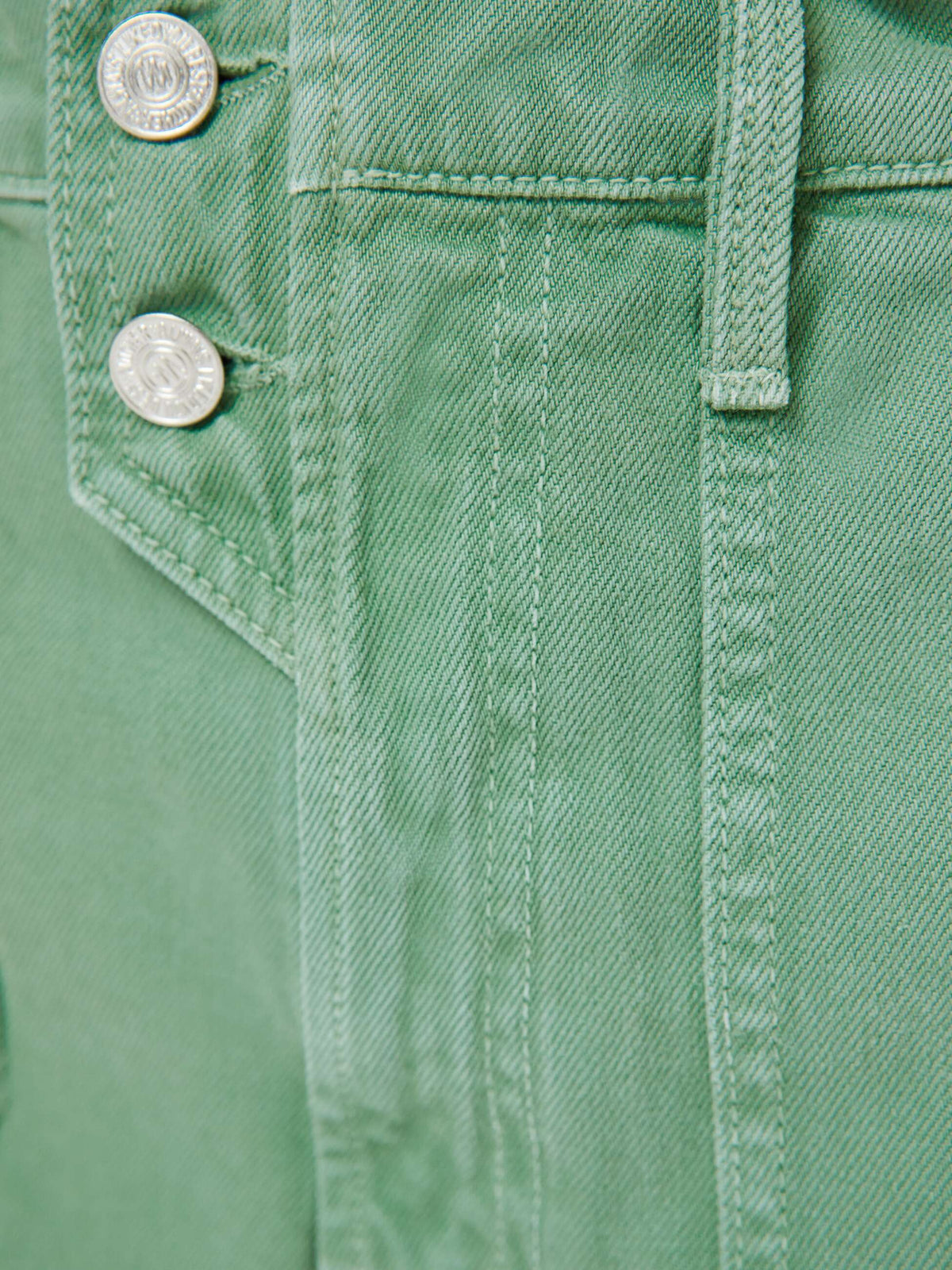 Mother Denim The Detour Short Creme De Menthe