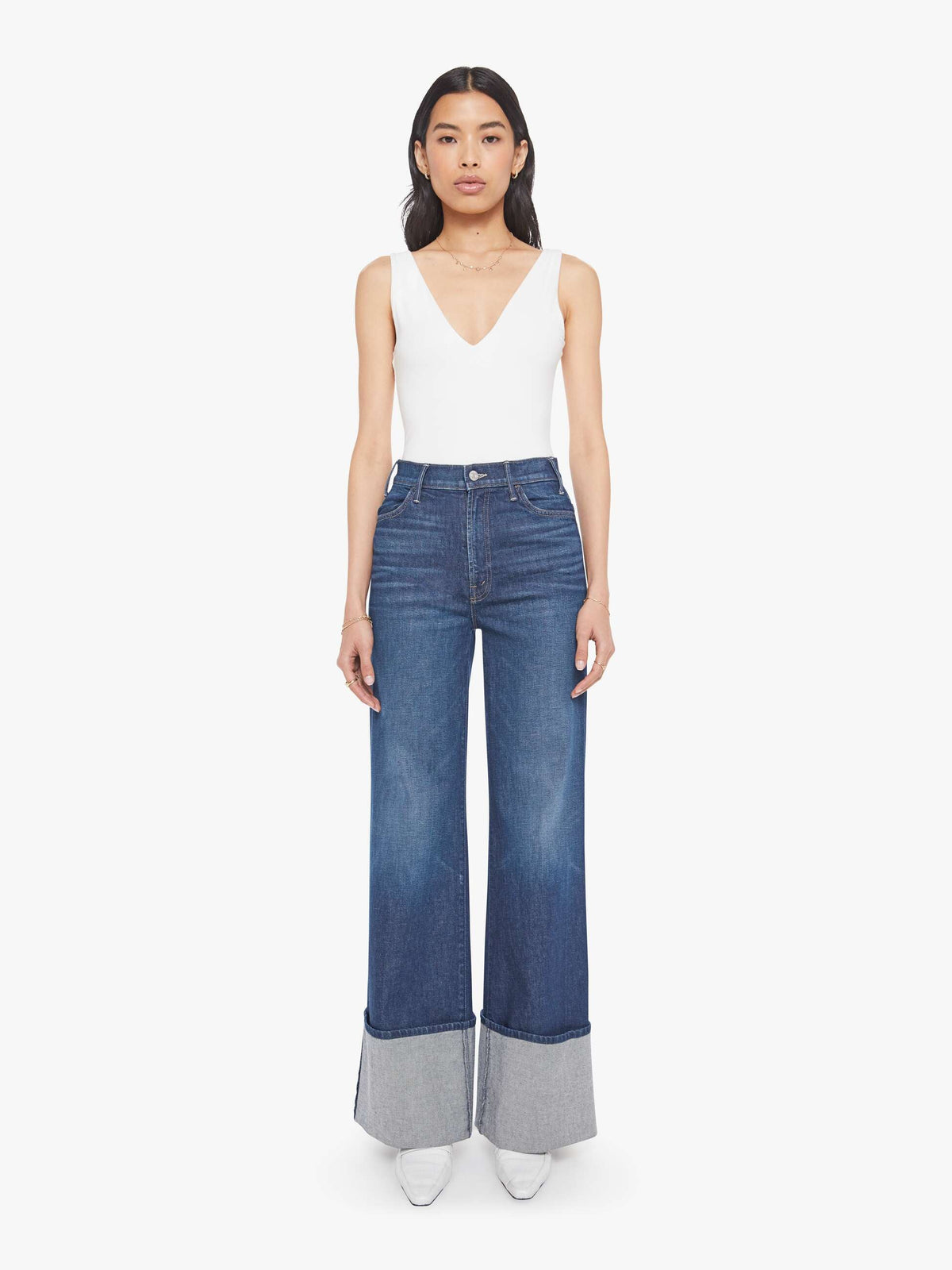 Mother Denim MadeWorn Jimmy Buffet Tee Black (Charcoal)