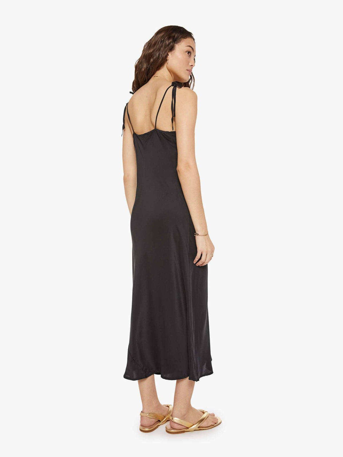 Mother Denim Natalie Martin Dakota Dress Black