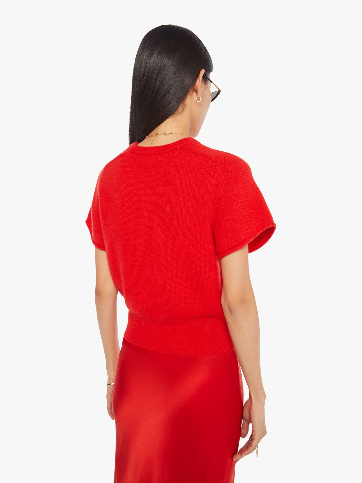 Mother Denim SABLYN Grace Skirt SCARLET