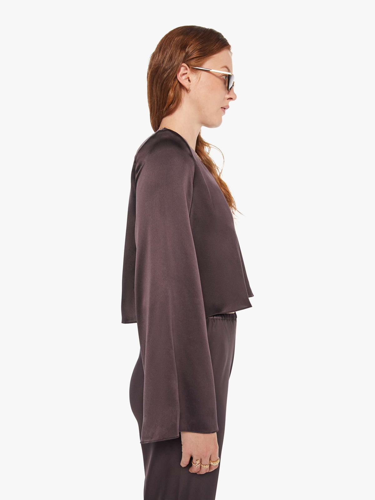 Mother Denim SABLYN Sonya Top OAK TREE