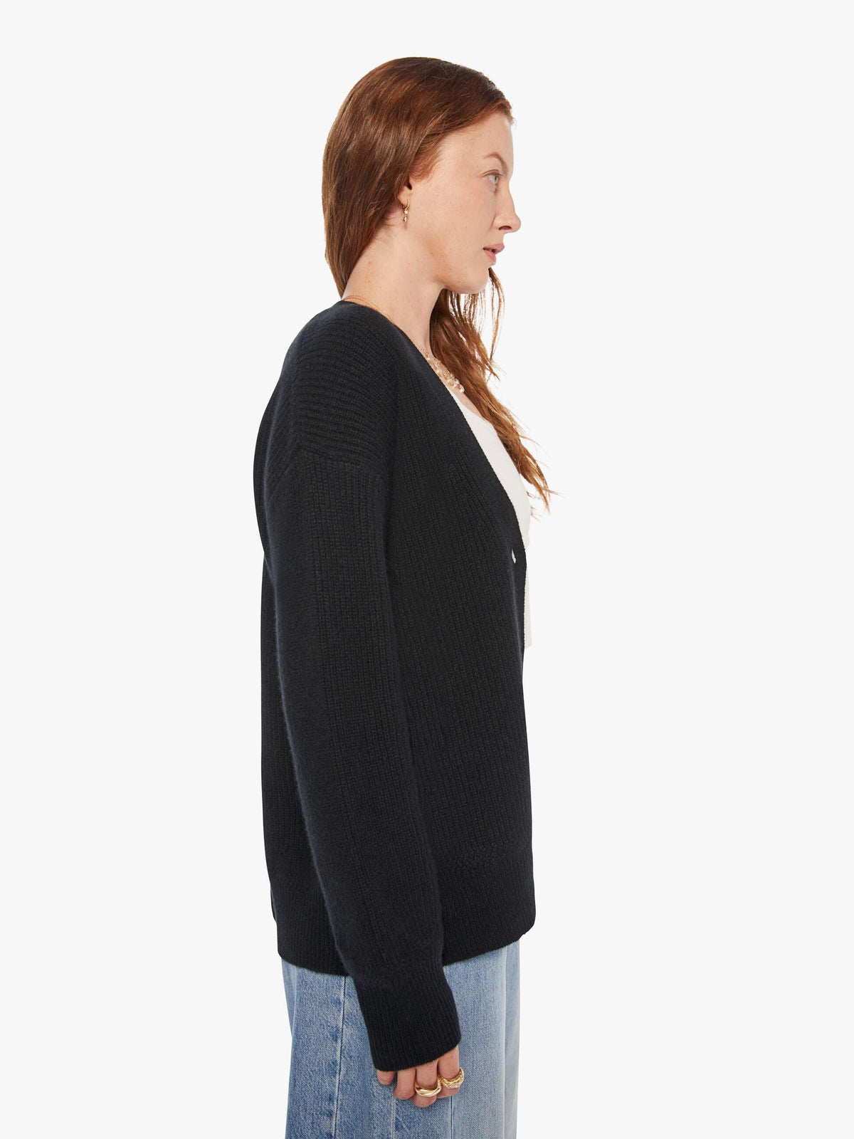 Mother Denim XiRENA Ramona Cardigan Black