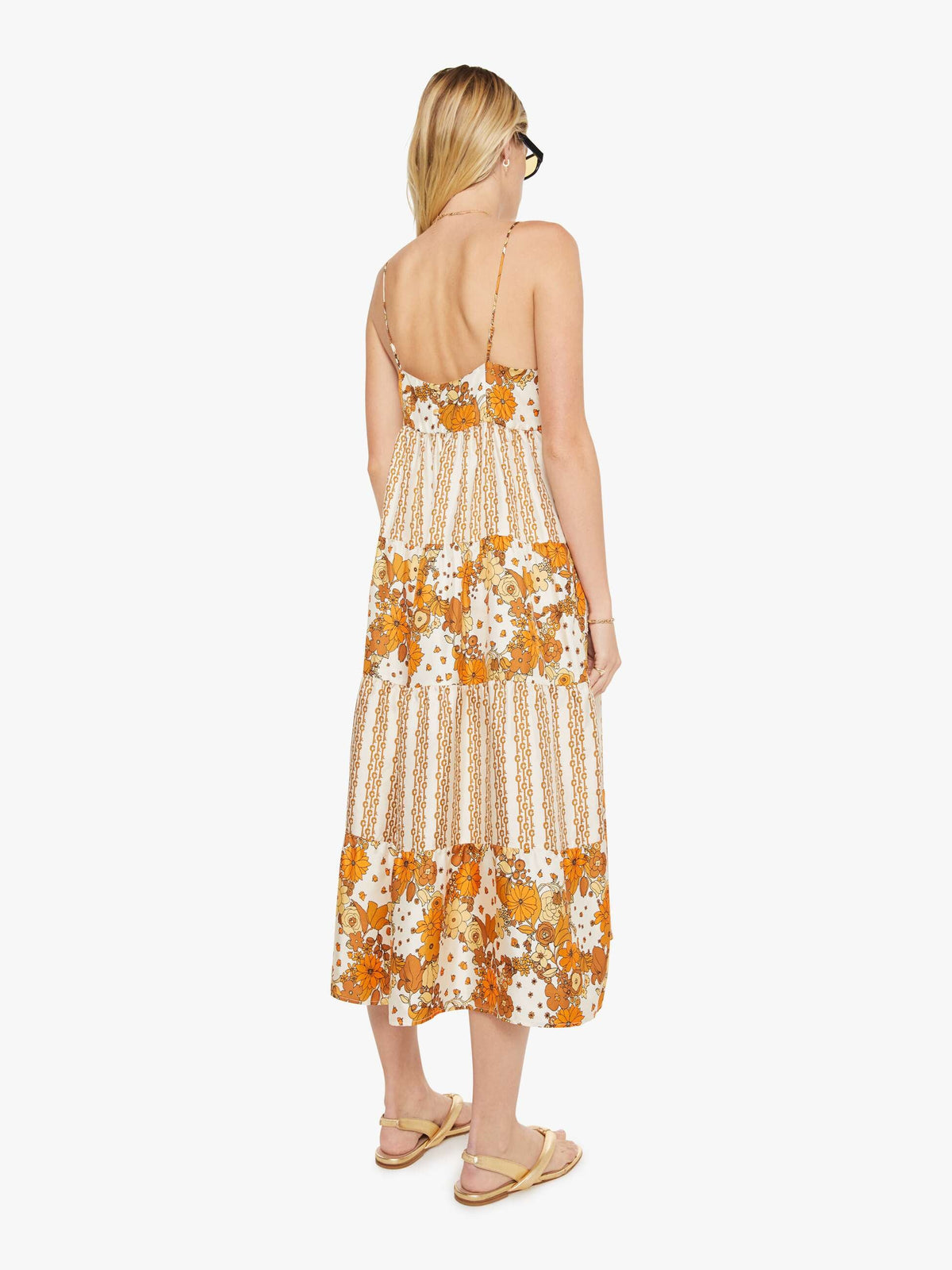 Mother Denim La Prestic Ouiston Fidji Dress FLOWER POWER