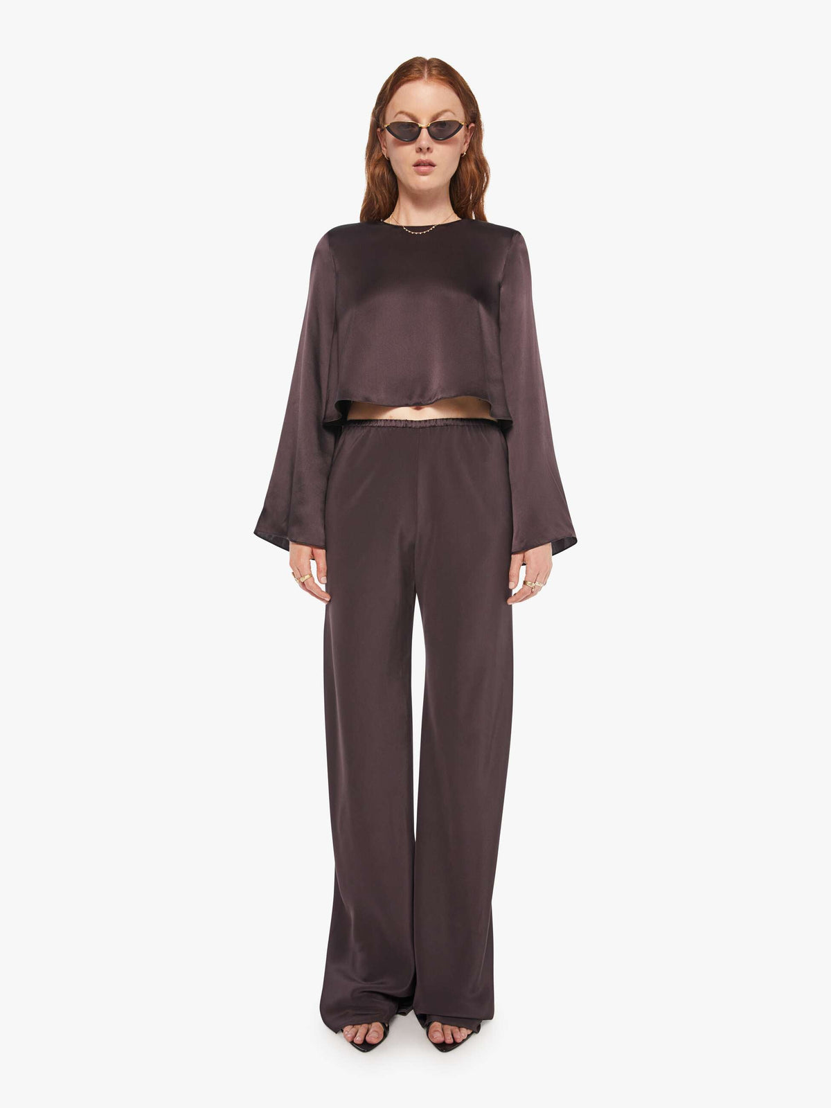 Mother Denim SABLYN Sonya Top OAK TREE