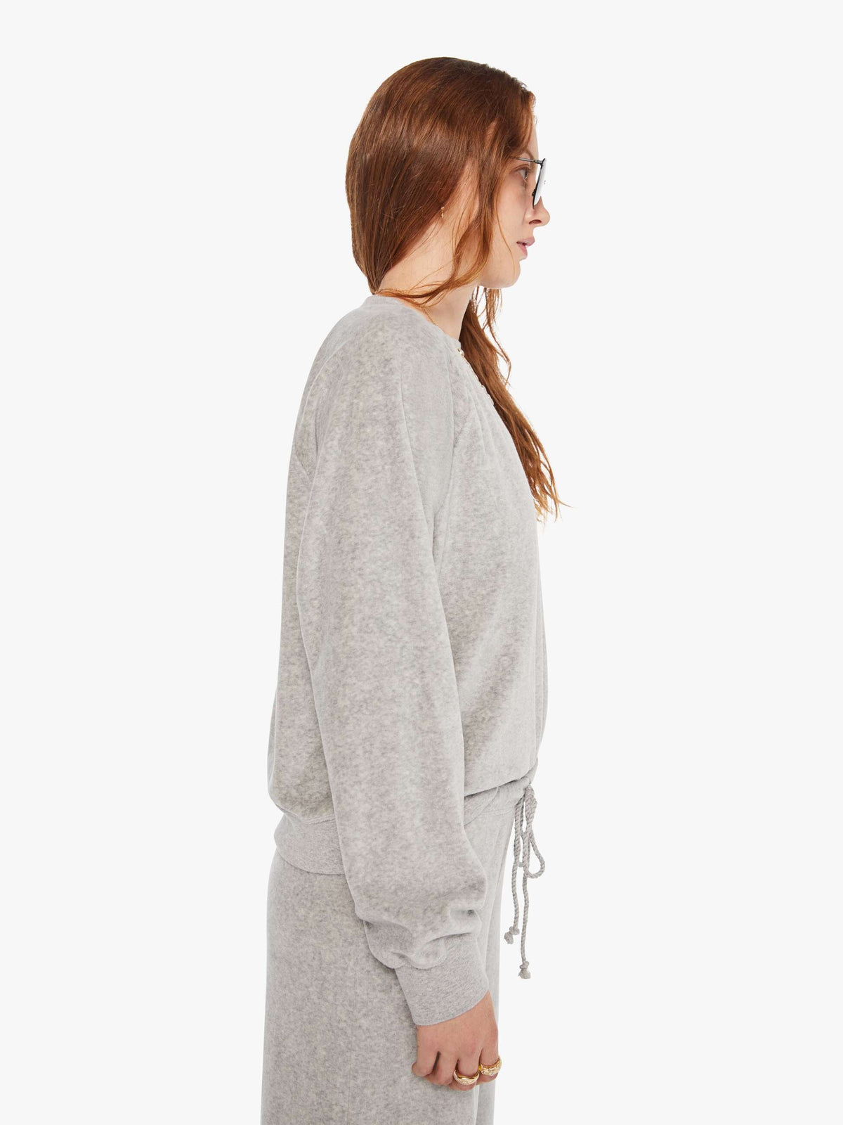 Mother Denim XiRENA Pierre Sweatshirt Grey (Open)