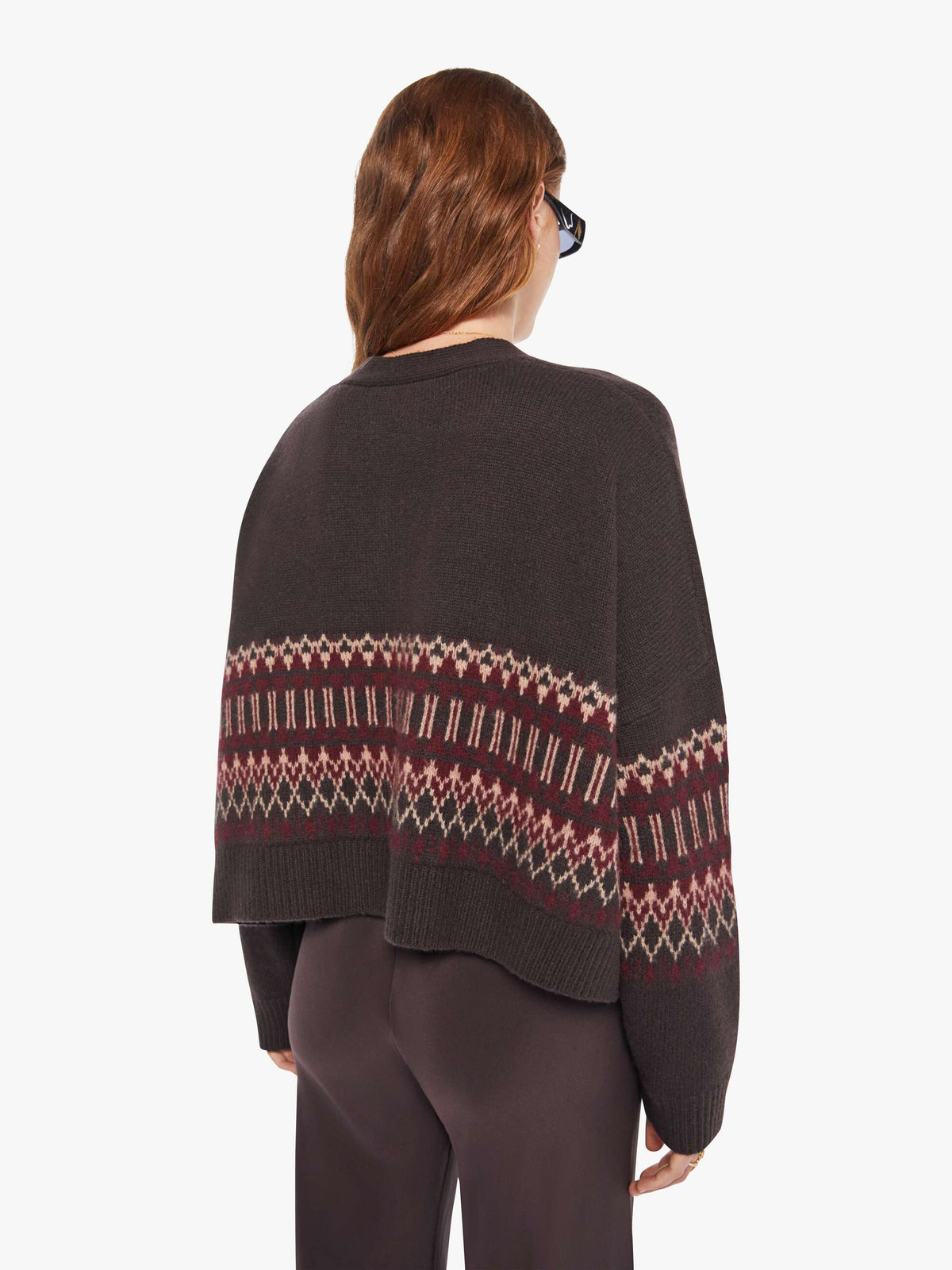 Mother Denim SABLYN Elliot B Cardigan OAK TREE MULTI