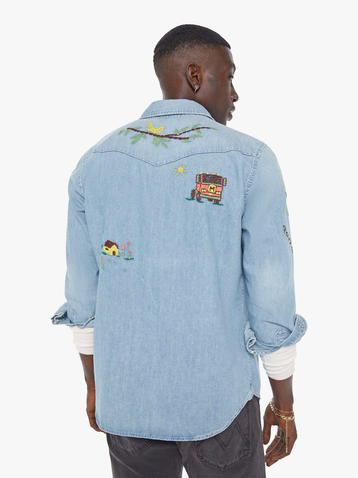 Mother Denim The City Slicker Blue (Light-Pastel)