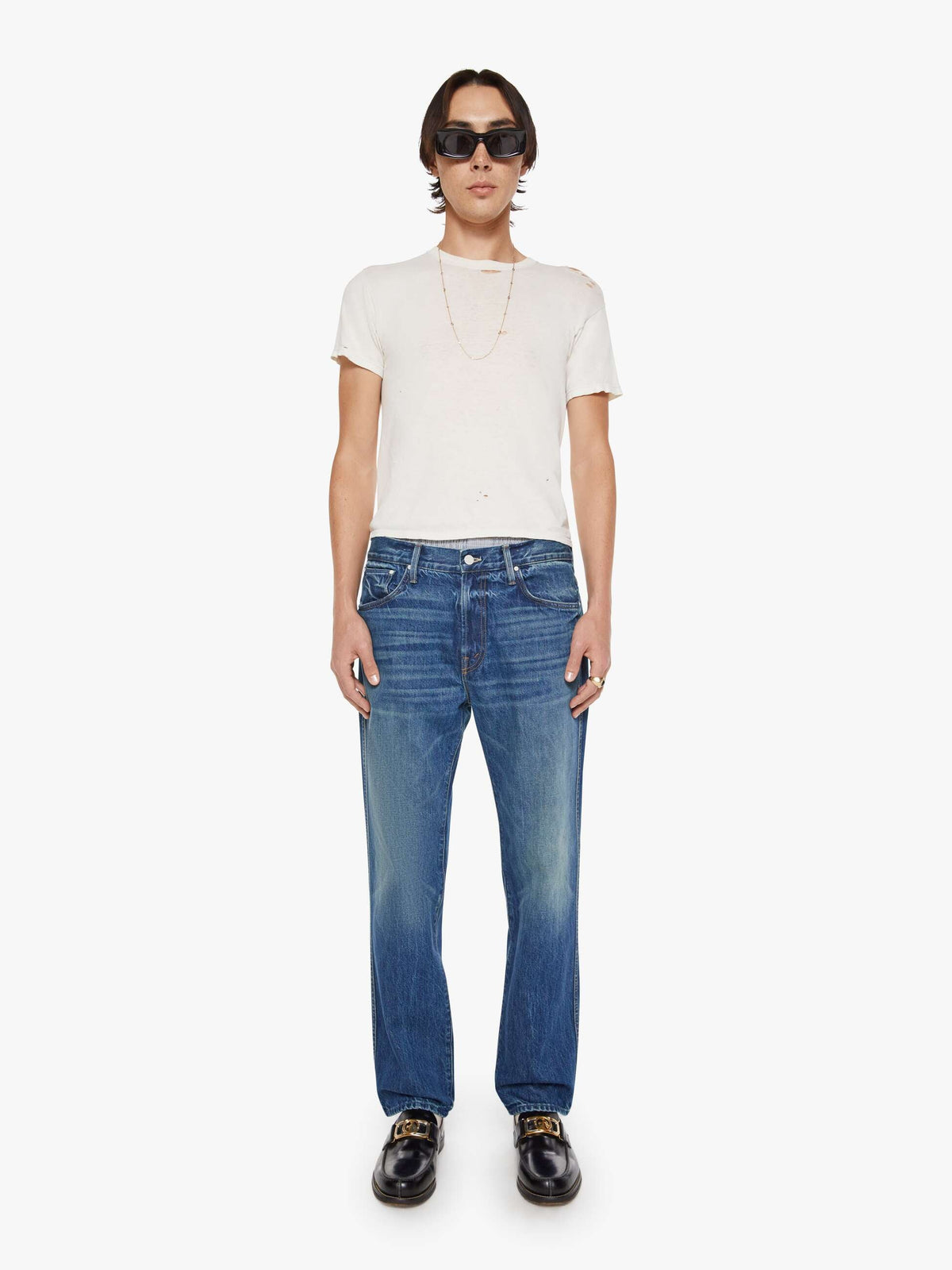Mother Denim The Bronco Blue (Medium)