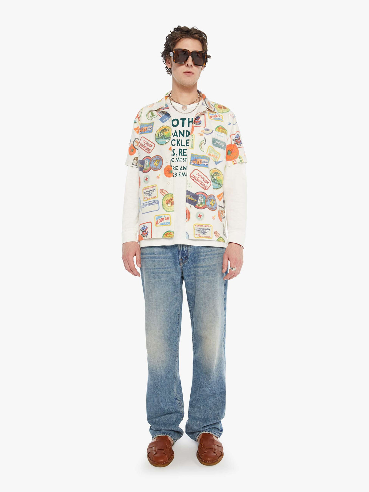 Mother Denim The Hooky Badge Of Honor