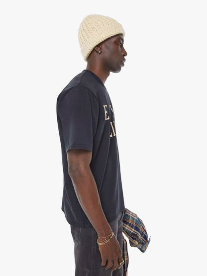 Mother Denim The Coops Tee Black (Charcoal)