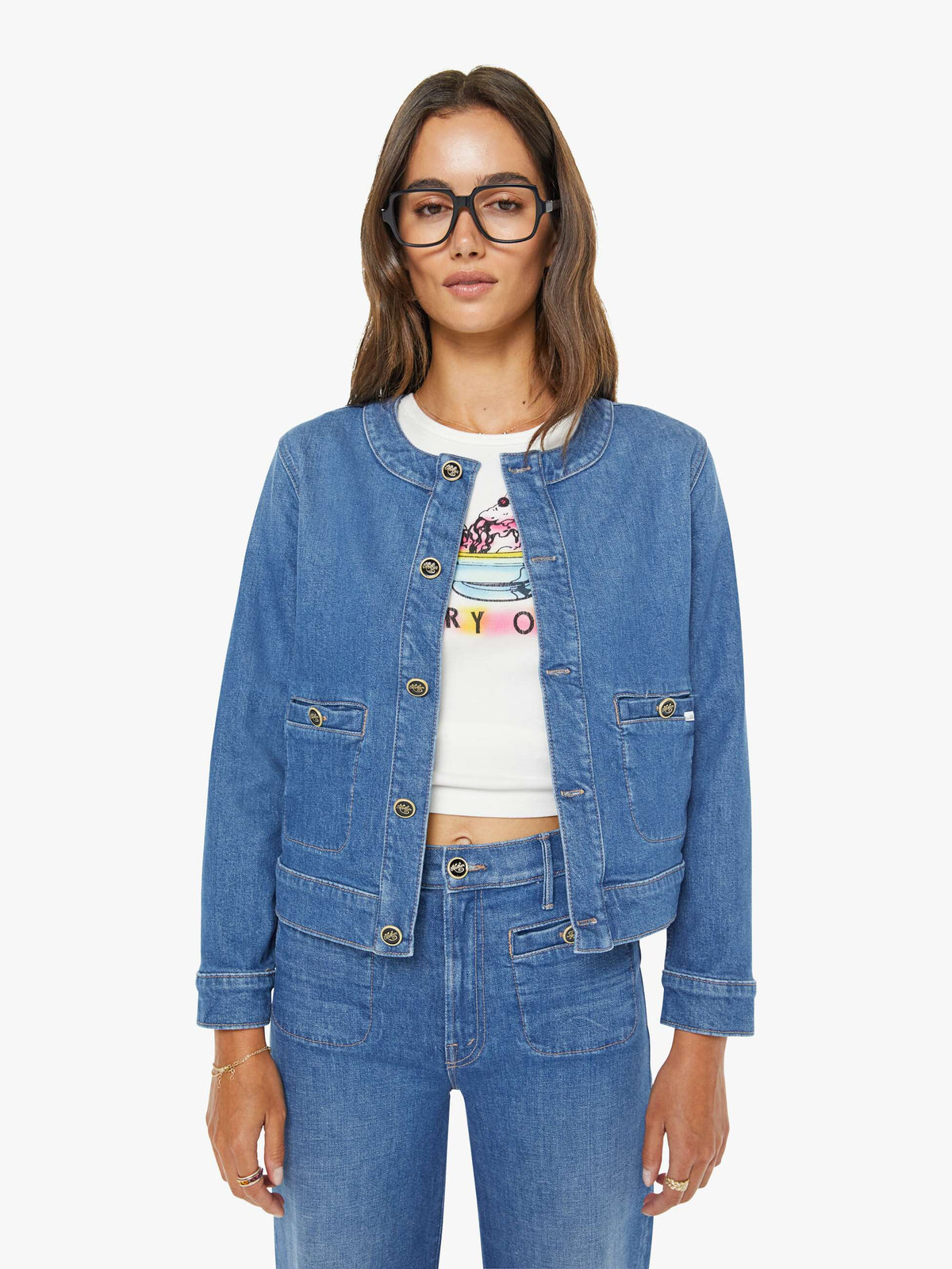 Mother Denim The Stashed Picky Jacket Whisk Me Away