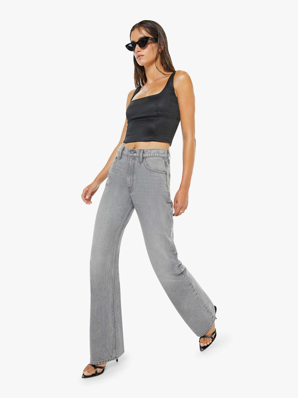 Mother Denim The Open Book Bird\u0026#39;s Eye View