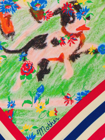 Mother Denim The Kick It Tango Red