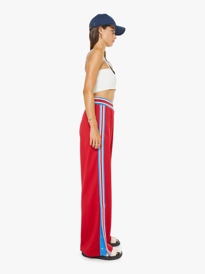 Mother Denim The Sport Rib Personal Best Sneak Tango Red