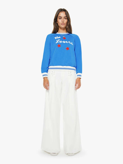 Mother Denim The Undercover Lace Up Sneak White