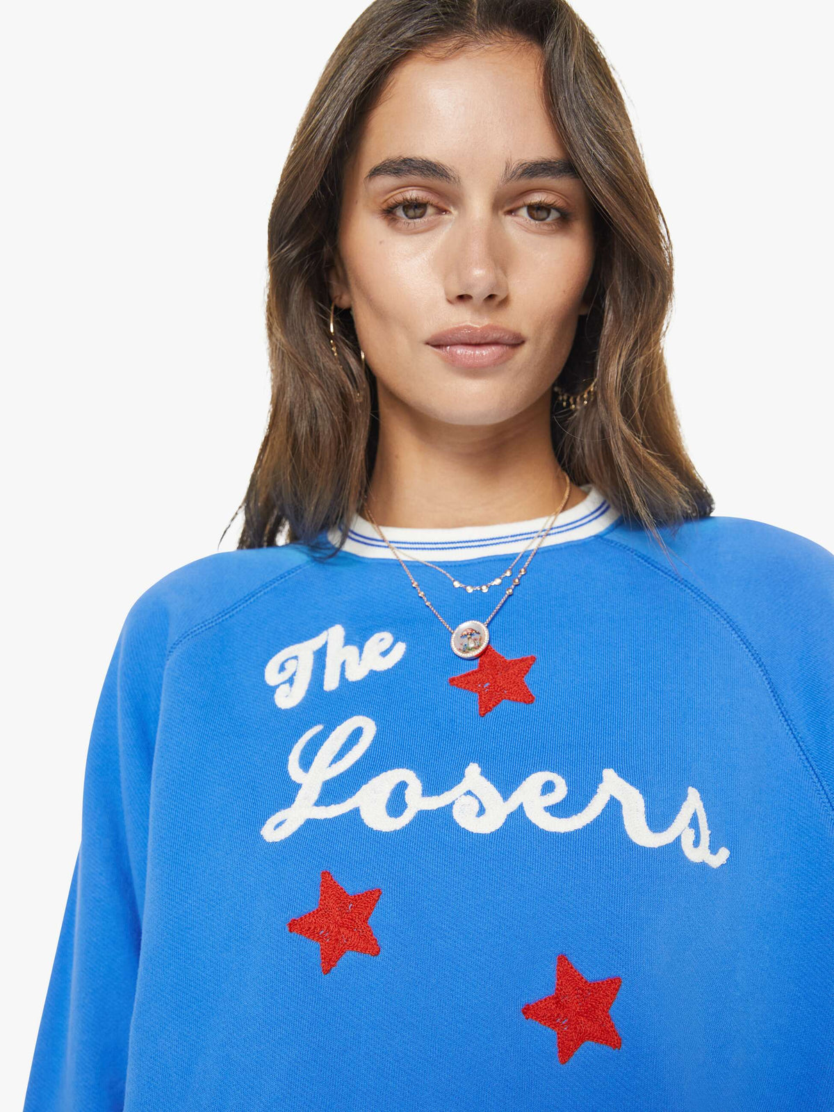 Mother Denim The Undercover Lace Up Sneak White