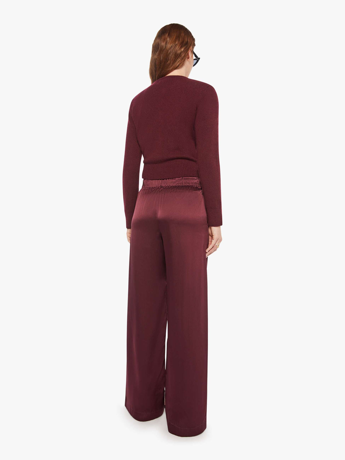 Mother Denim SABLYN Brynn Pant BORDEAUX
