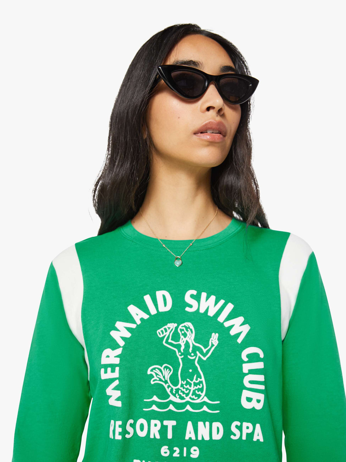 Mother Denim The Better Half Insert Mermaid Swim Club