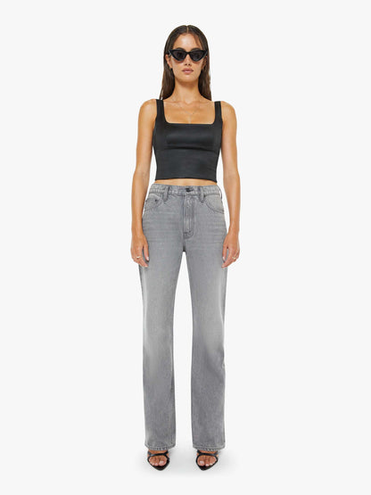Mother Denim The Half Square Antique White