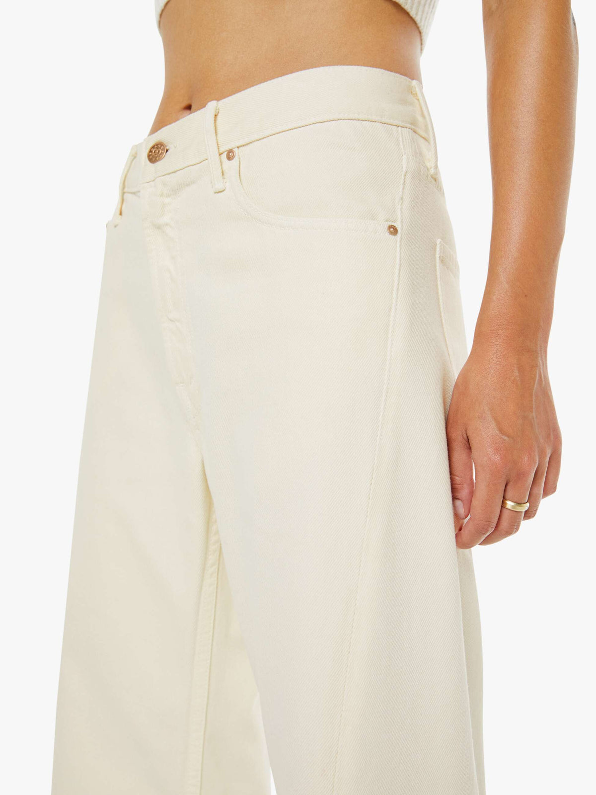 Mother Denim The Double Rowdy Blue (Medium)