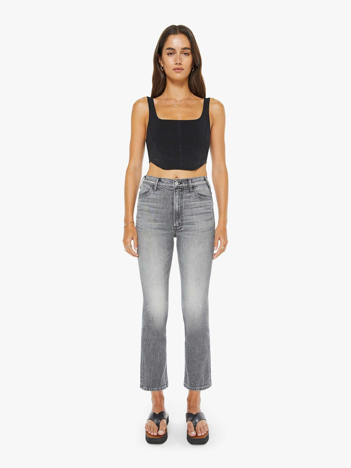 Mother Denim The Skipper Orange